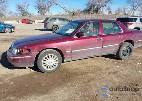 2009 Mercury Grand Marquis Ls (Fleet Only) из США, поврежденный, VIN 2MEHM75V79X618918